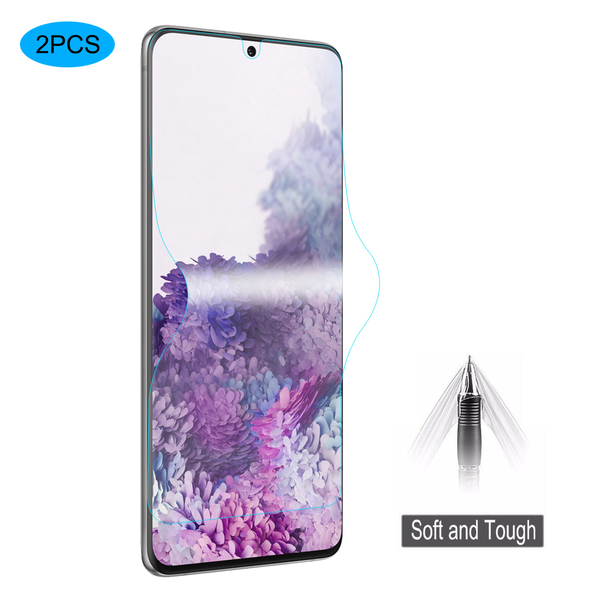 2PCS ENKAY HAT PRINCE 3D Full Size Self-repair Scratch Soft Screen Film for Samsung Galaxy S20 4G S20 5G 2PCS ENKAY HAT PRINCE 3D Full Size Self-repair Scratch Soft Screen Film for Samsung Galaxy S20 4G S20 5G